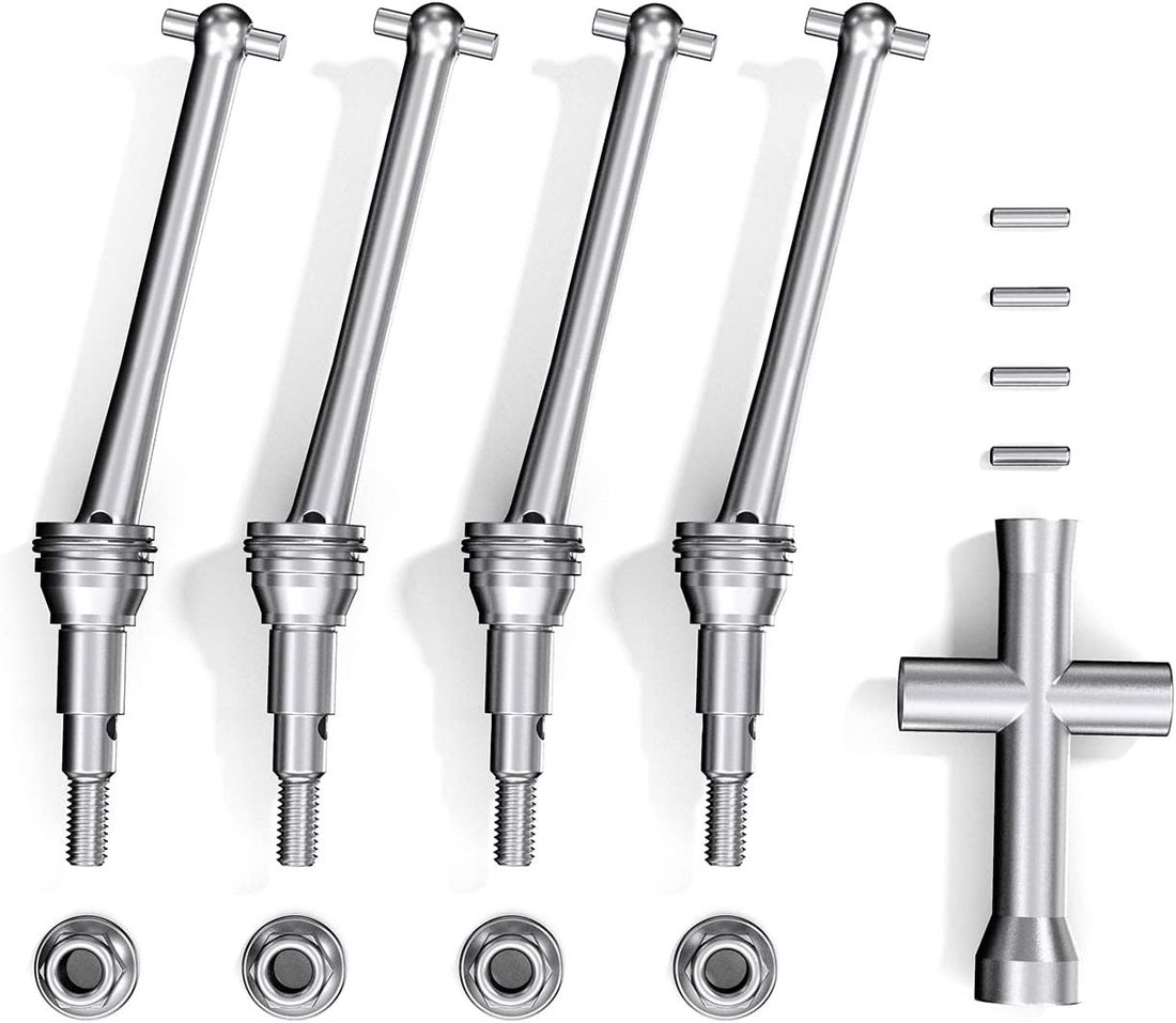 16410S Metal CVD Drive Shaft Set, Four Pieces — HYPER GO