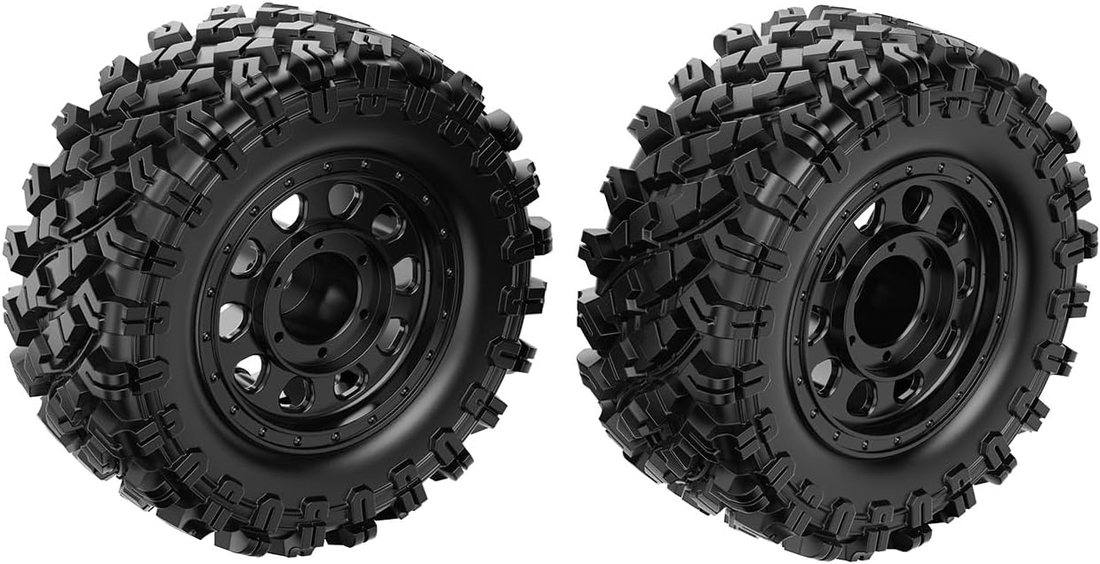 P12Y10B Crawler Wheels, 12 mm Hex — HYPER GO