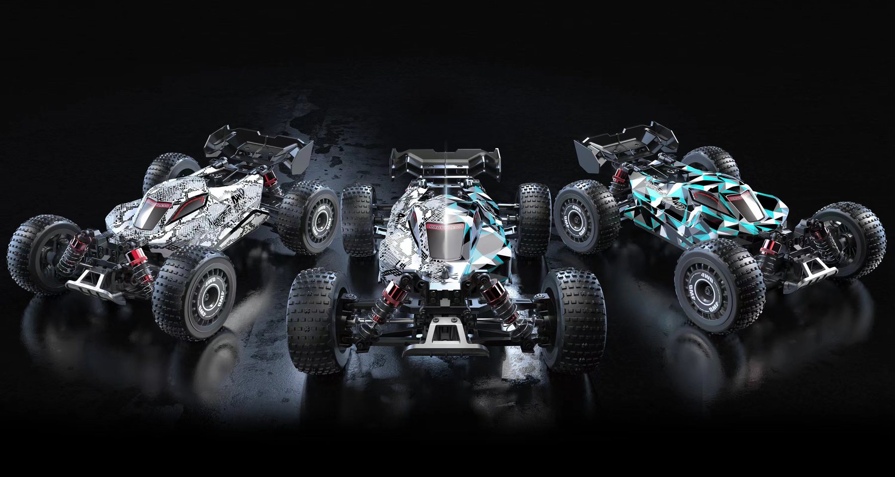 HYPER GO RC truck — Hobby grade brushless RC cars for adults, starting with the motor